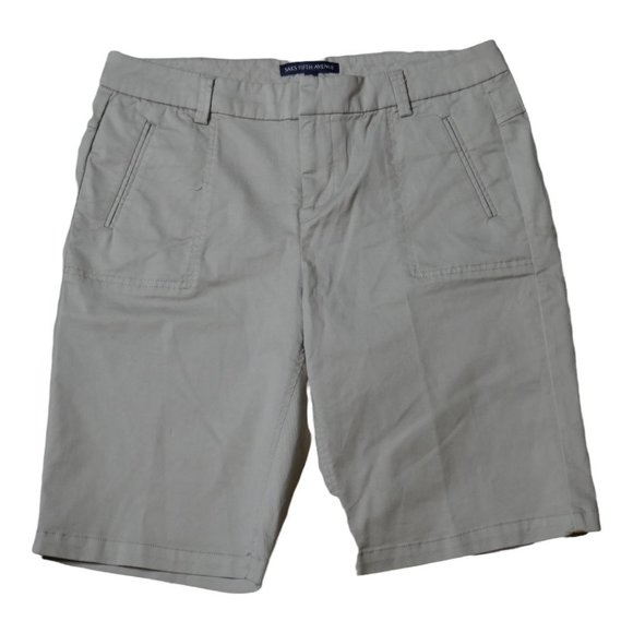 Saks Fifth Avenue Pants - Saks Fifth Avenue Womens Casual Khaki Chino Shorts Size 10